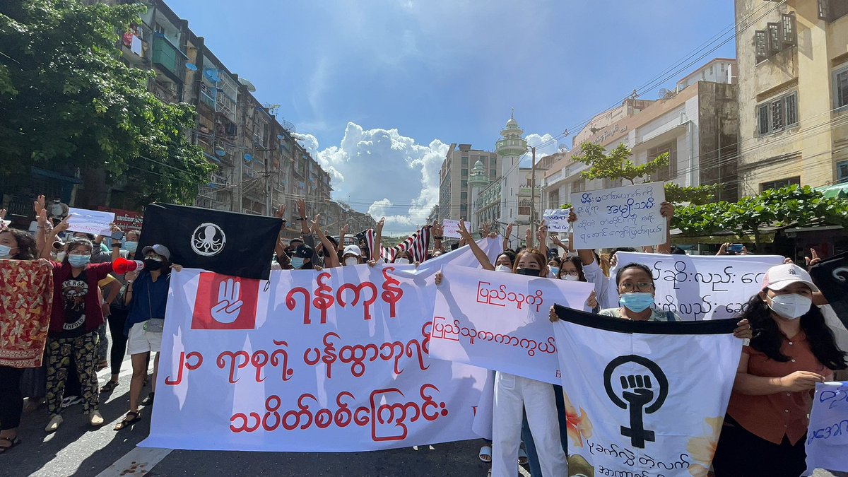 Taryar_Kim's tweet photo. #July14Coup
#WhatsHappeningInMyanmar https://t.co/ufGaTm7RC4