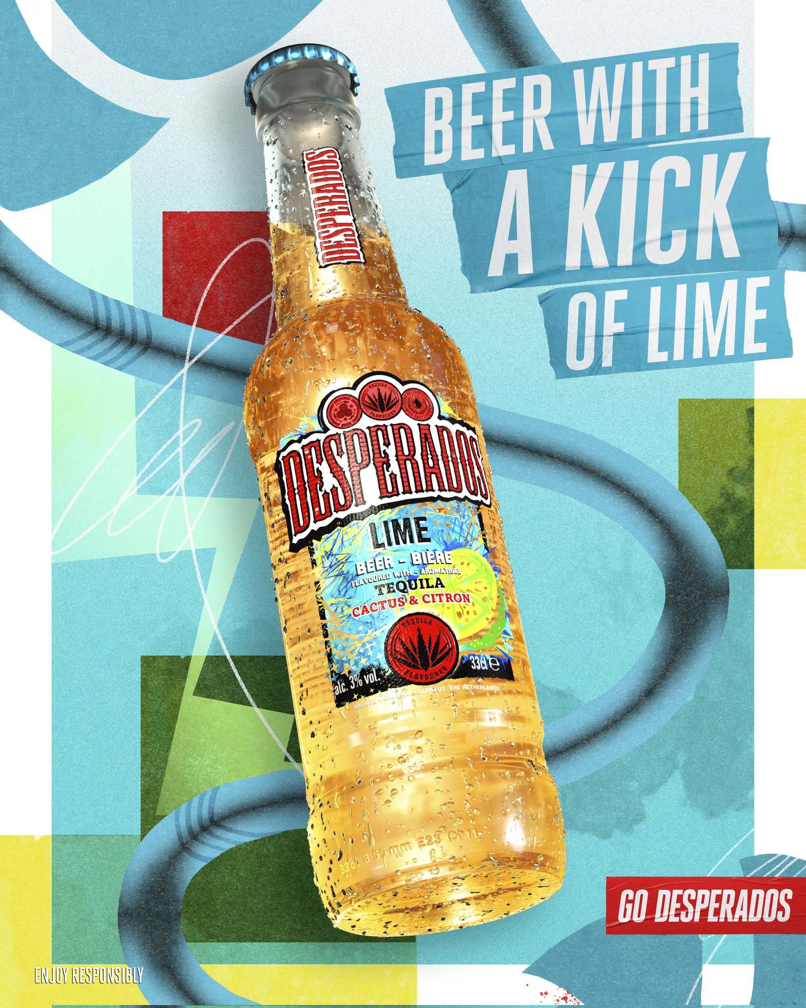 Acho que mereço no final do dia #desperados #bière #beer #…