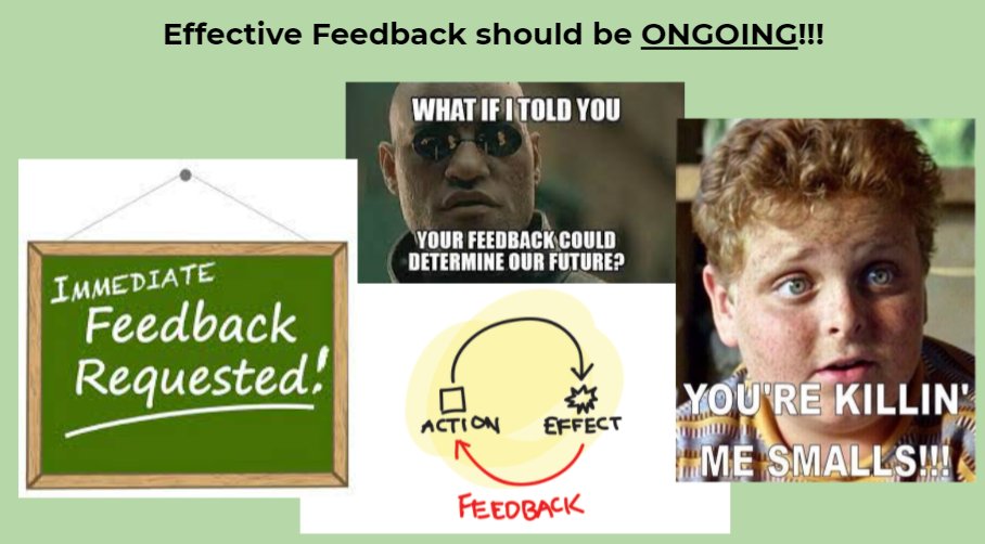 No killing smalls today as we learn about the 7 Keys to Effective Feedback during ACA Summer Institute Day 3! #FullofGleeinCohortB <a href="/NAllen_OCPS/">Nicollette Allen</a> <a href="/clairesteele24/">Claire Shames Steele</a> <a href="/ocpsPL/">OCPS Professional Learning Department</a>