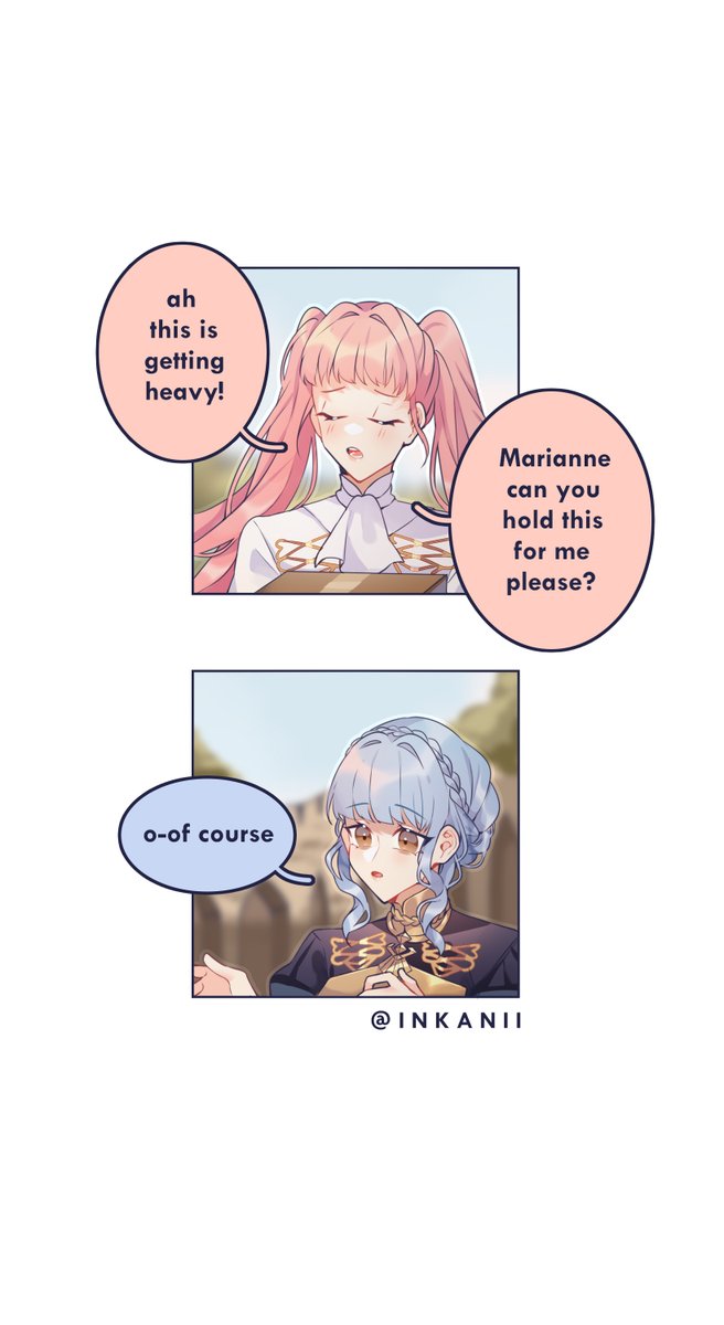 help her hold this😌
#FE3H 