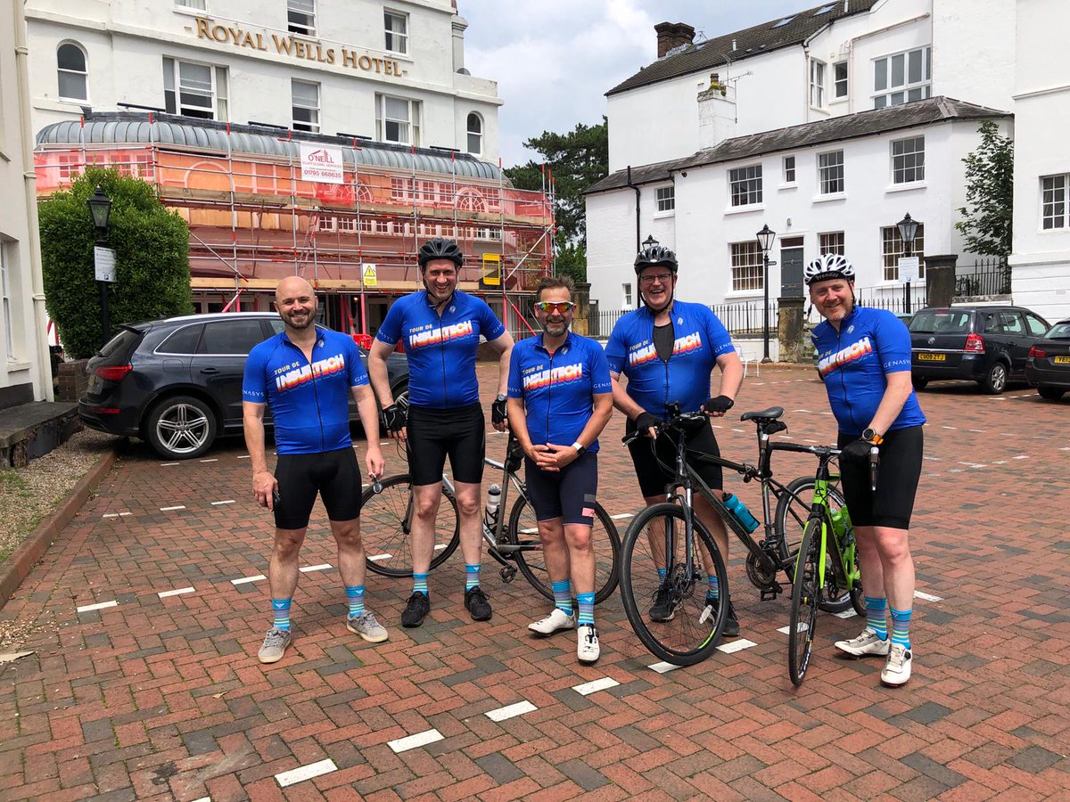 ClaimTechnology's tweet image. Tour de Insurtech started its journey around the UK on Monday morning. Led by @GenasysTech  the first 2 stages were in London and Tunbridge Wells where some of the Claim Technology team Michael Lewis and George Stokes joined other UK insurtechs for the ride. 

#Insurtech