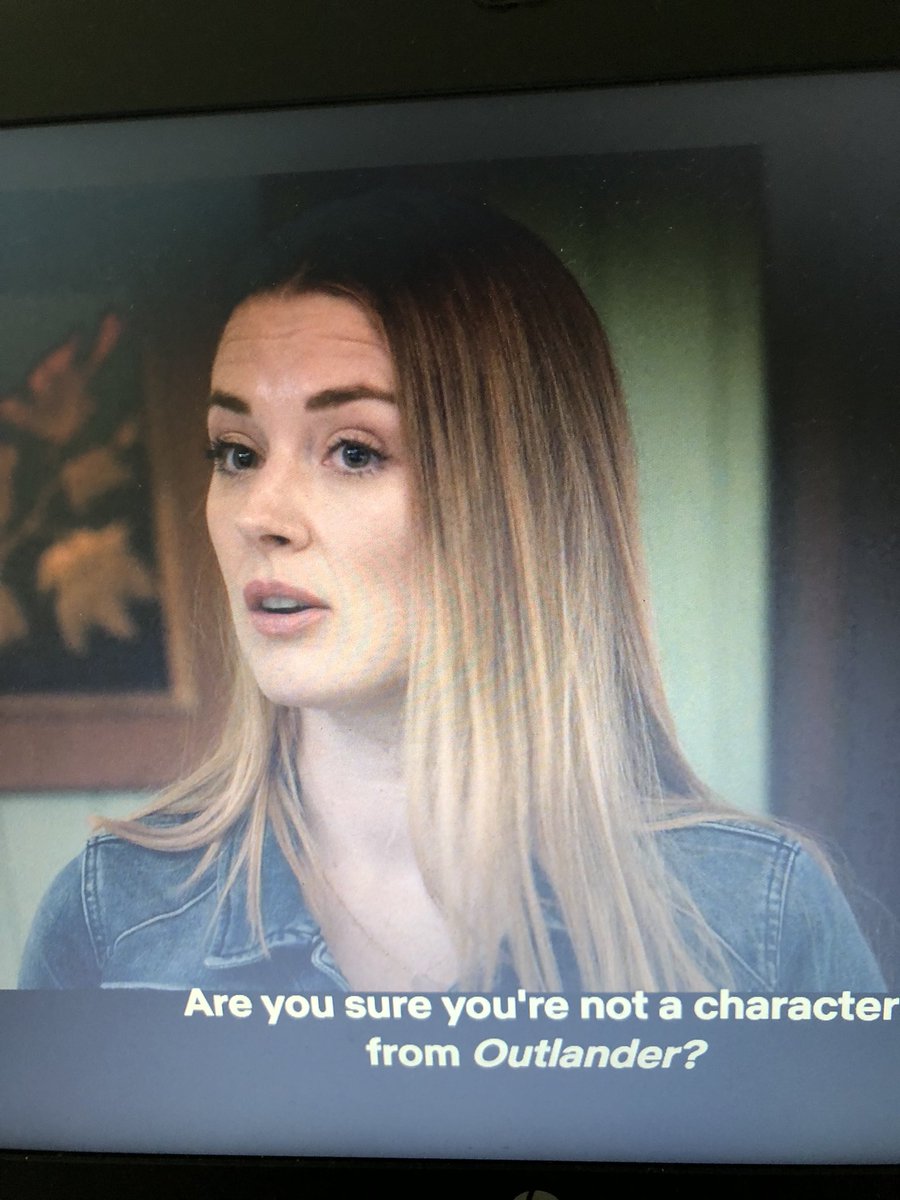 Quite funny. #VirginRiver and #Outlander