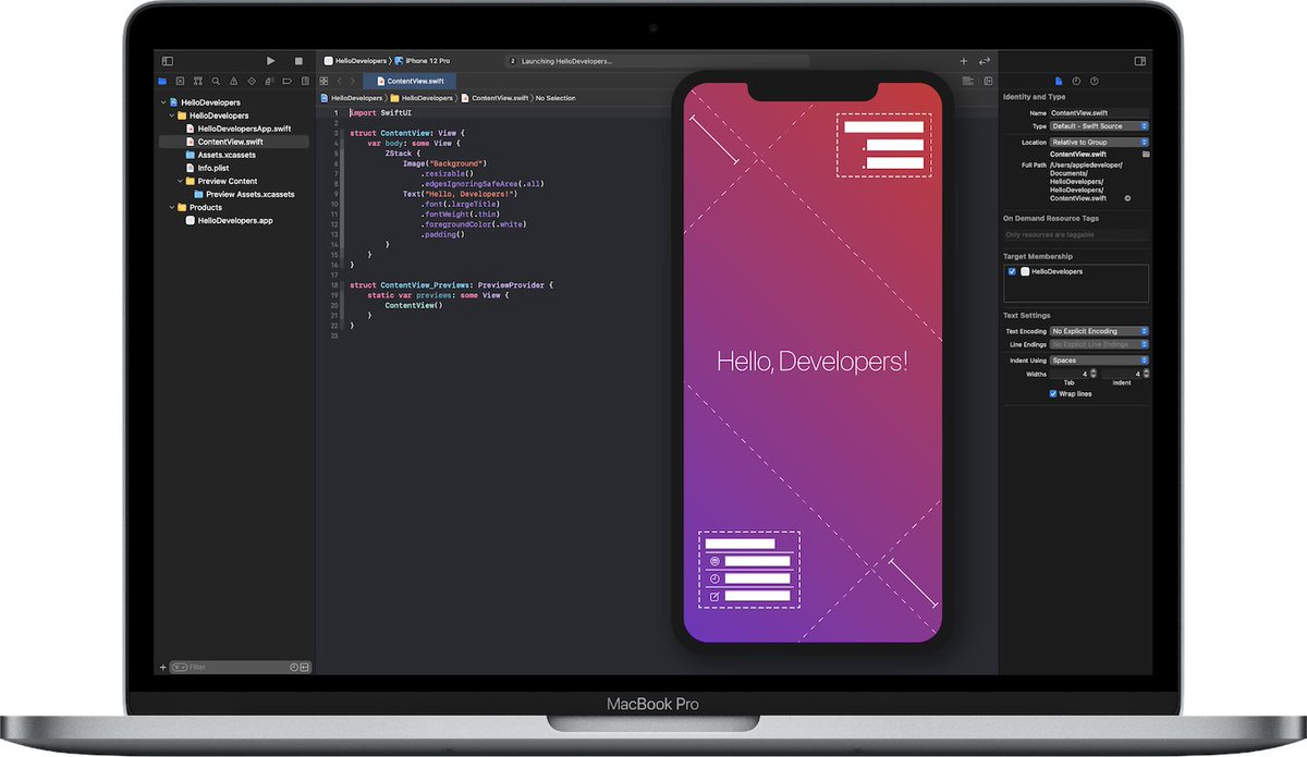 b4tutr's tweet image. Apple 12 saatlik Xcode, SwiftUI, ve UIKit ile iOS uygulama geliştirmek için temel seviyede içeriğe sahip ücretsiz bir kurs yayınlamış. 
developer.apple.com/tutorials/app-…