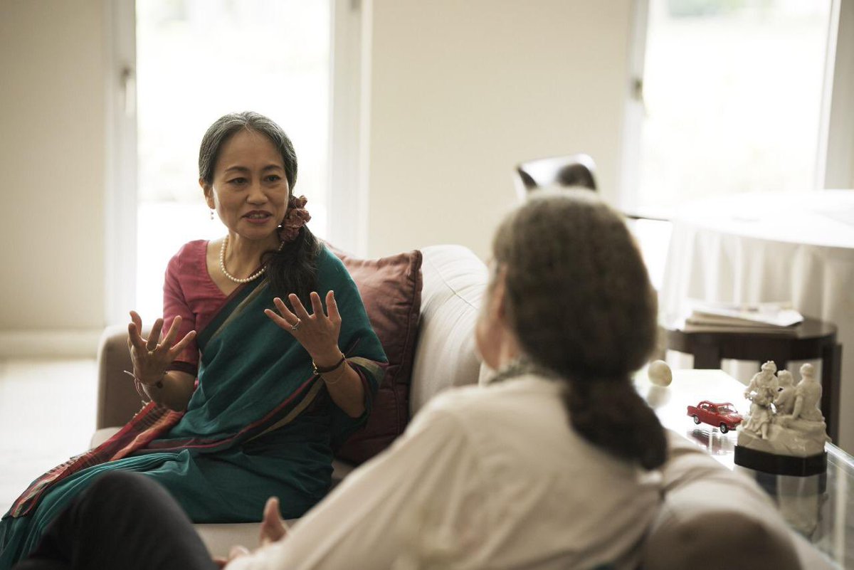 shokonoda's tweet image. Met the German 🇩🇪 Ambassador + Red Hindustan 🇮🇳 Ambassador @GermanyinIndia. 

An interesting conversation w/ @AmbLindnerIndia on 🇮🇳, environment &amp;amp; sustainability. 

Stay tuned @UNDP_India for more details about this exciting interview. #InspiringIndia