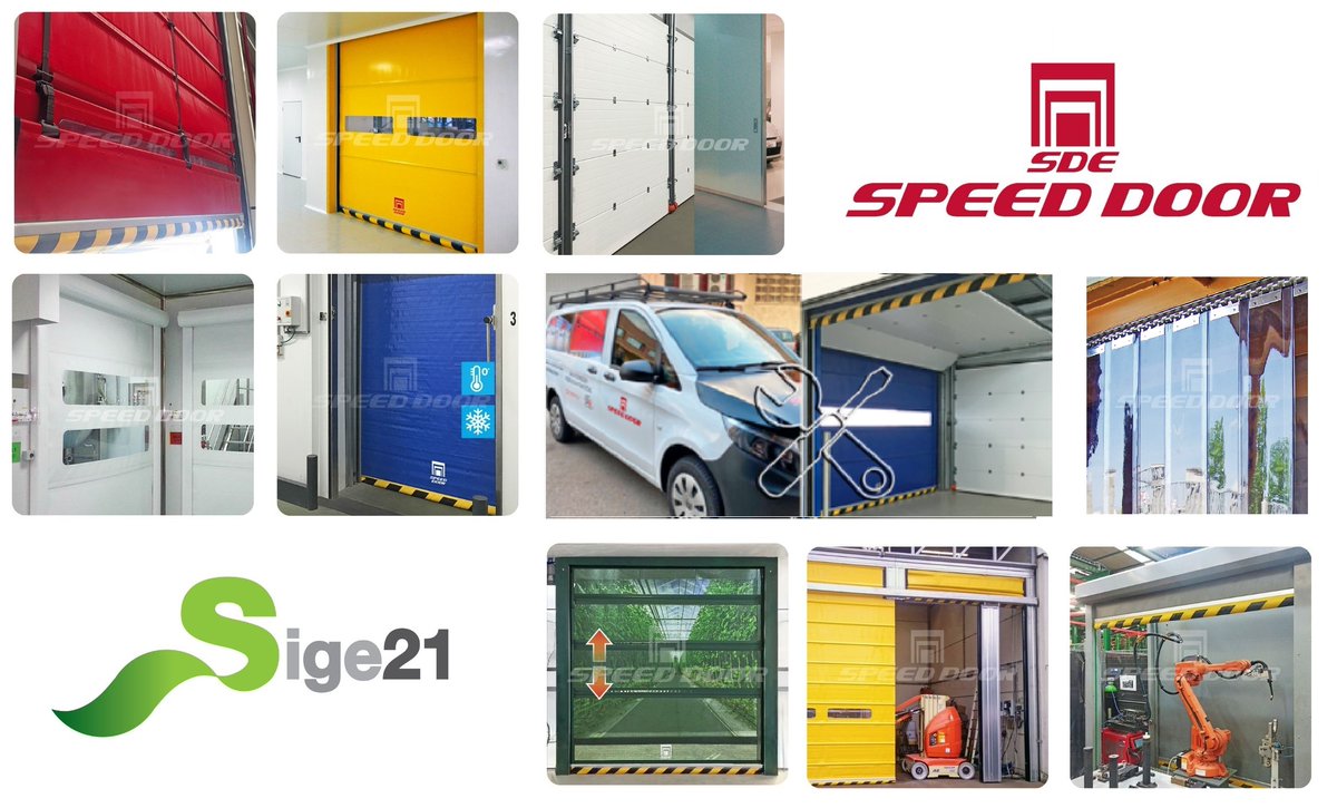 SPEED DOOR ESPAÑA, empresa especializada en el diseño y fabricación de puertas rápidas, implanta SIGE21 como software de gestión de mantenimiento. #software #mantenimientopreventivo #gestion sige21.com/speed-door-imp…