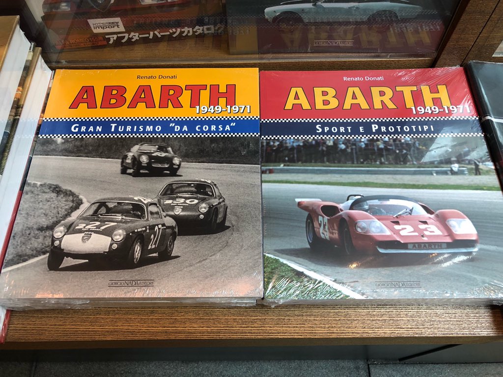 DT_car's tweet photo. 【書籍が入荷しました。】
イタリア車関連が入荷しました。数が多く個別にご紹介できず、気になる表紙がございましたら、店頭かお電話(03-3770-5005)にて。
#abarth #fiat #lancia #maserati #ermani #motoguzzi #gilera #italia #carbooks #motorcyclebooks #代官山蔦屋書店 #daikanyamatsutaya https://t.co/1jHSONbHR6