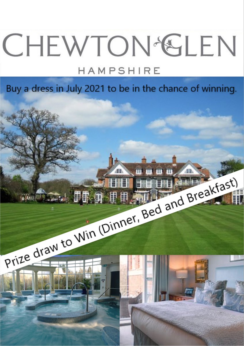 We are celebrating 10 years so to celebrate with us buy a dress in July to be in with the chance off winning!
 #july #chewtonglen #raffle #anyabridalcouture