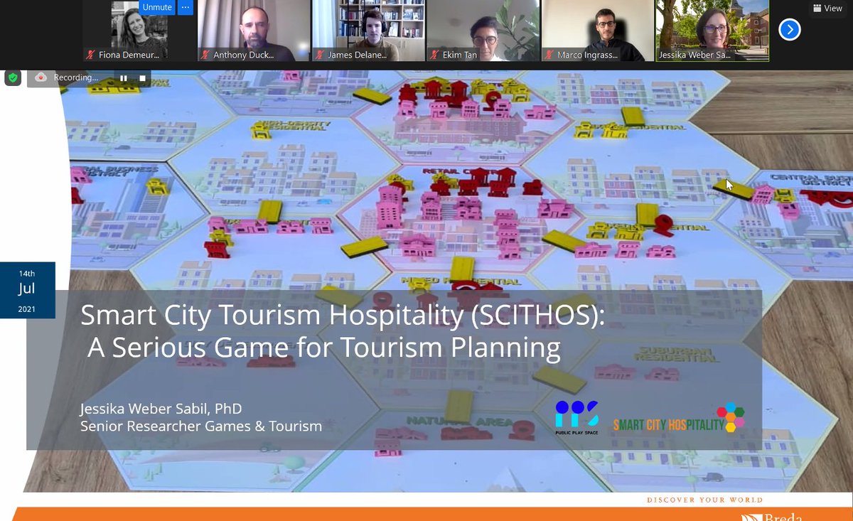 The final Keynote Speaker in Panel 2 is Dr. JESSIKA WEBER-SABIL, a senior researcher at the Faculty of Digital Entertainment at BUas. She is speaking on the topic of Tourism Governance- Tourism Planning using the SCITHOS Game. 

Don’t miss out!
#SeriousGames #Codesign