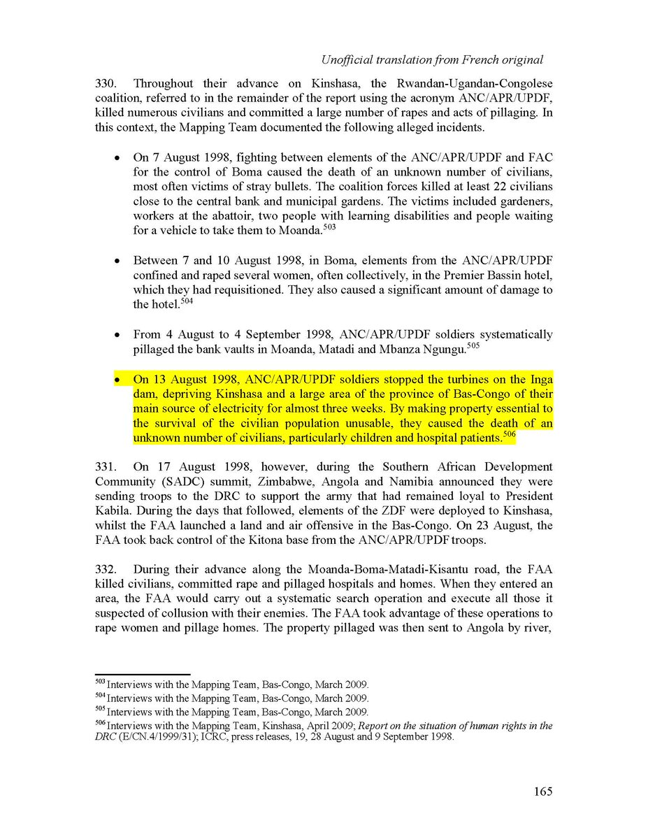 UN Mapping Report tweet media