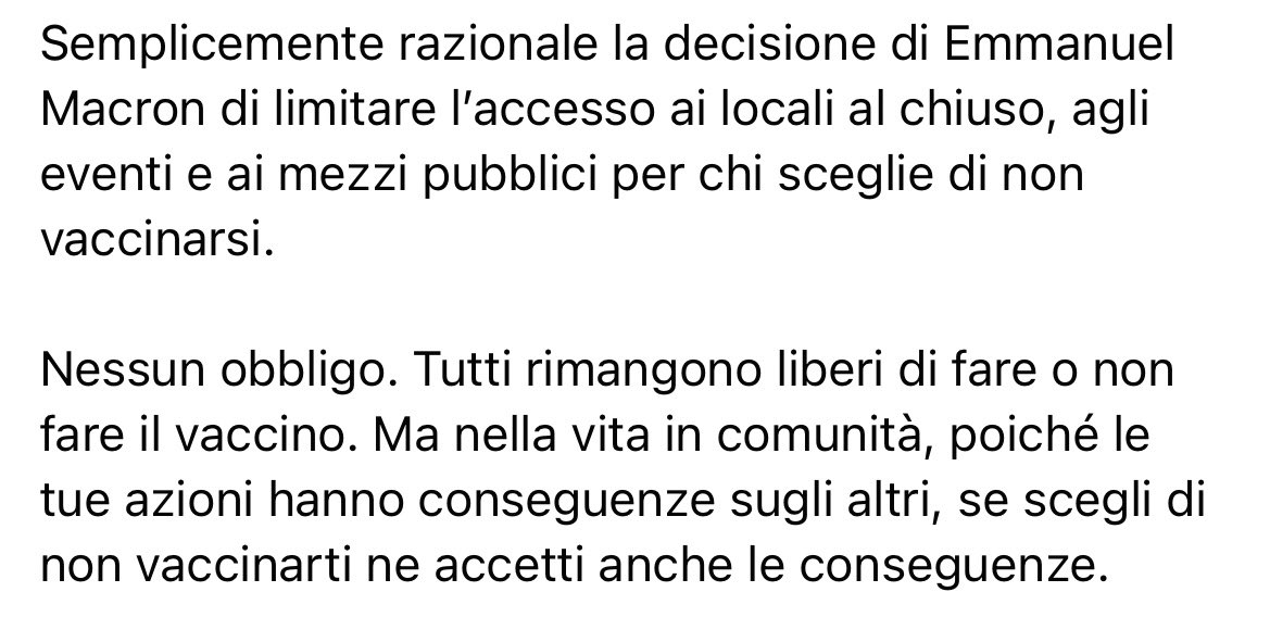 schuko14's tweet photo. Prendiamo esempio da #Macron!
@Palazzo_Chigi #GreenPass https://t.co/Qft1HETDnf