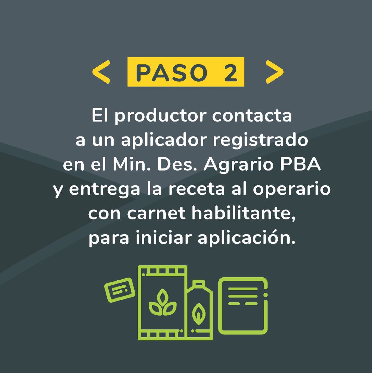 CiafbaCentro's tweet photo. ✅Si Tenes que hacer un #ControlDePlagas, y luego del #Monitoreo, definiste que la acción adecuada para tu cultivo, es la del #ControlQuimico
Te recordamos el #CircuitoLegal q deberías seguir, como #ProfesionalMatriculado
#Fitosanitarios
#BPA
.
.
#RAO
#JeraquizamosLaProfesión https://t.co/9G3VHD95EW