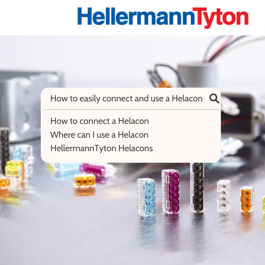 HT_SouthAfrica's tweet photo. How to connect a Helacon
Step 1: Strip wire by 11 mm
Step 2: Simply push cable into Helacon connector until fully seated and then Test.
All Done, simple and easy!🙂
#HellermannTyton #MadeForReal #Electrical https://t.co/7Z75kgqLlJ