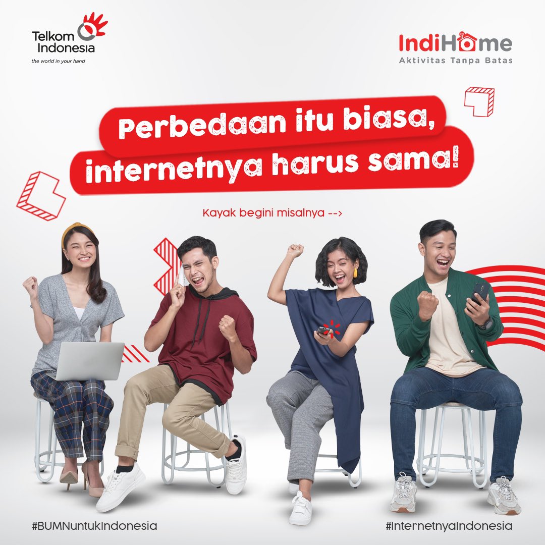 IndiHome's tweet photo. Gapapa beda pilihan, pelangi aja ada lebih dari satu warna. Apapun pilihan Kamu, soal internet IndiHome tetap jadi pilihan utama dong! 😆 

Yuk, langganan sekarang dan nikmatin berbagai paket yang sesuai dengan kebutuhan digital Kamu! https://t.co/C8mnTuEH3g