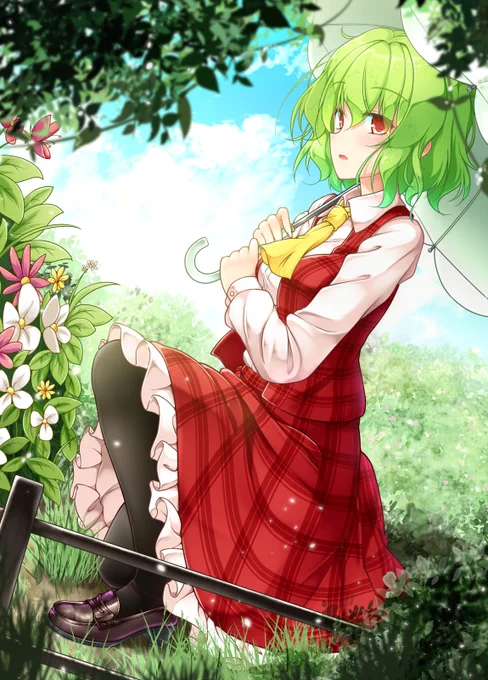 #7月14日は風見幽香の日 
みんな大好きお花のお姉さん🌻 