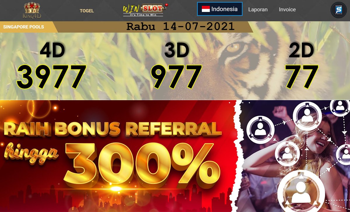 Winslot على تويتر Result Togel Singapore Keluaran Togel Sgp Hari Ini Rabu 14 07 2021 Winslot Link Data Keluaran Dan Prediksi Sgp Lengkap Https T Co V2dizz17q7 Hasil Togel 3977 Resulttogelsingapore Winslot Keluarantogelsgp King4d