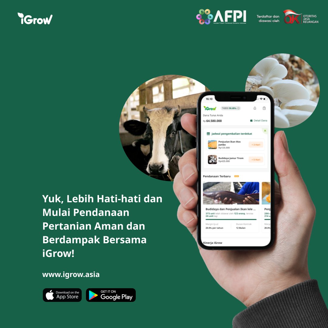 Growers, pahami 5M yuk supaya bisa terhindar dari pinjol ilegal! #AntiPinjolIlegal