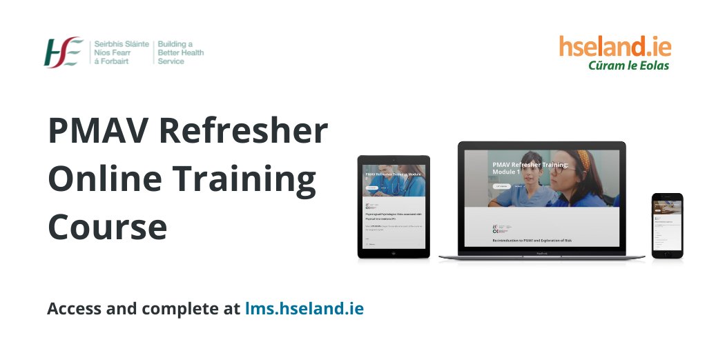 HSeLanD on Twitter "‘PMAV Refresher Training Course’ has been added to