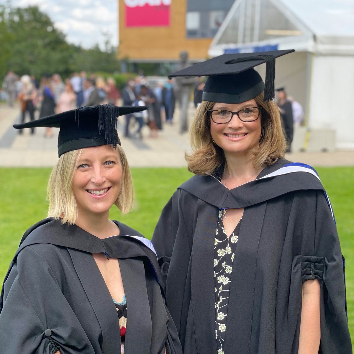 sisterwilding's tweet photo. The banner says #wecandoit - well we did it! After completing our PGCE in Healthcare last summer we finally graduated in the beautiful Guildford Cathedral.
#teacher #nurse #practicedevelopmentnurse @OurRSFamily @RoyalSurrey #surreygrad #education #resilience #wecandoit #wedidit https://t.co/DISIY9gvsY