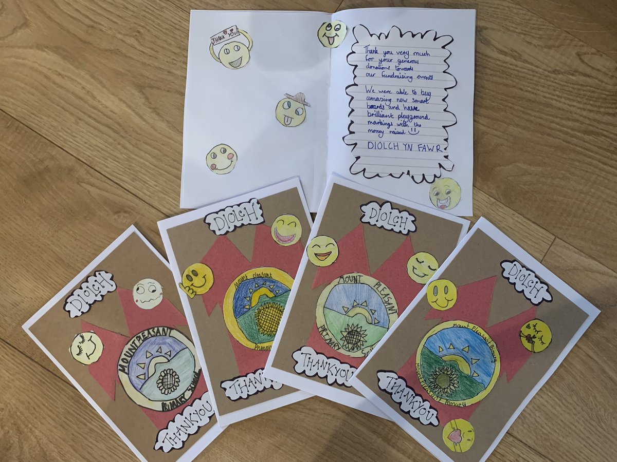 Pupils have made these fabulous thank you cards.  They’ll will be winging their way to supermarket community reps for their support of our fundraising this year #tesco #asda #aldi #morrisons #mppsfamily @mp_primary