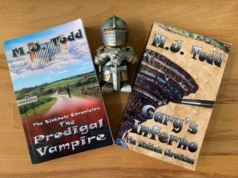 CProofreader's tweet image. Thank you to M J Todd for allowing me to proofread and copy-edit his first two novels. Brill reads! #selfpublish #indieauthor #proofreader #copyedit #thesinkholechronicles
