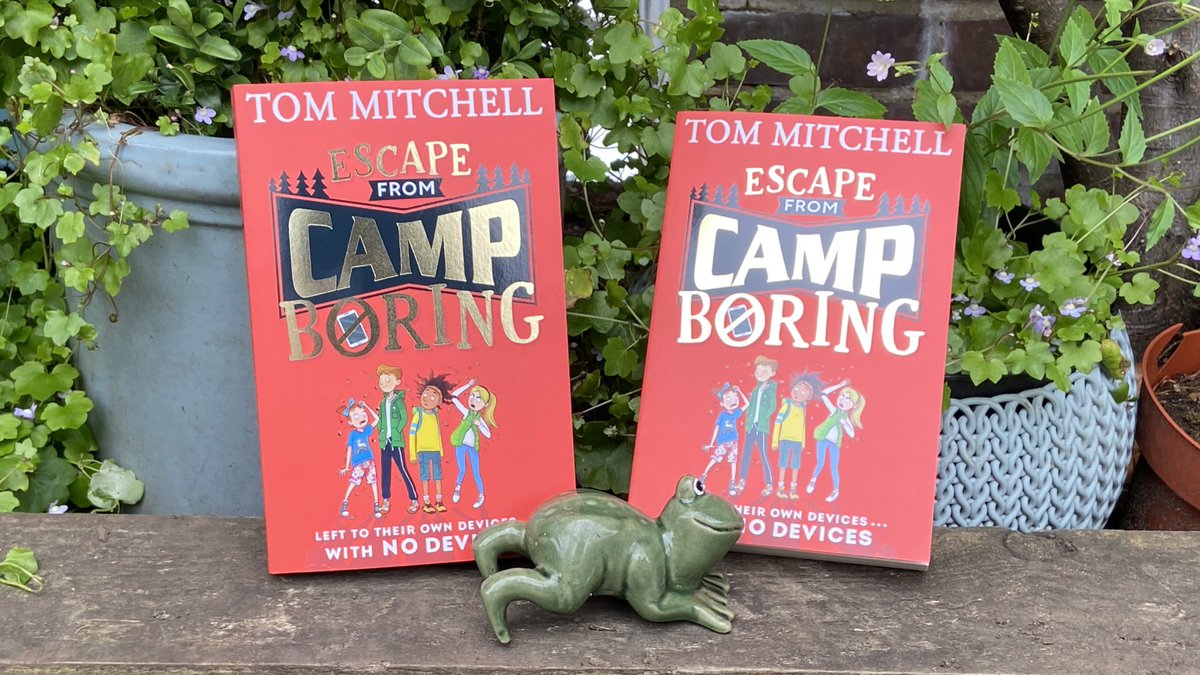 cakesthebrain's tweet photo. Escape from Camp Boring #giveaway #competition time! 📚I’ve two signed copies of my #MG jailbreak, no devices, rewilding comedy adventure📚 Suitable for readers ages 9+
⭐️To enter: RT and follow by Mon 19th July
⭐️#teachers #librarians #kidlit https://t.co/vPaFP3xbo5