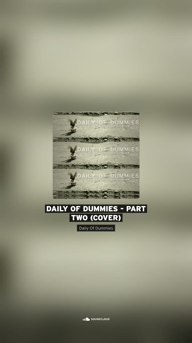 Daily Of Dummies tweet media