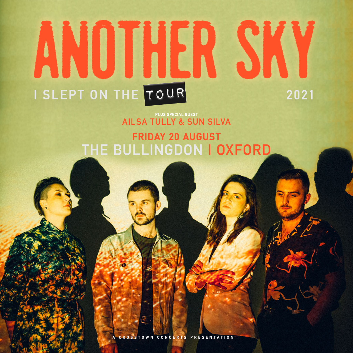 ⚡️ SUPPORT ANNOUNCEMENT ⚡️

The incredible <a href="/anotherskymusic/">Another Sky</a> have announced another support for their 2021 tour 🤩

Welcoming <a href="/SUNSILVABand/">SUN SILVA</a> 🚀 Check out their latest single 👇

open.spotify.com/track/5sP47Xb1…