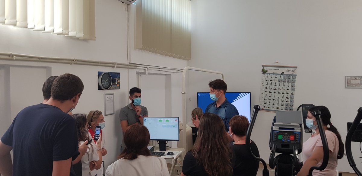 wearable_robot's tweet image. ALEx-RS arriva in Est Europa: abbiamo consegnato e fatto una intensa sessione di training ai medici e fisioterapisti del centro Sanatoriul Balnear si de Recuperare di Techirghiol (Romania).
Ringraziamo ancora il personale del centro per la collaborazione!