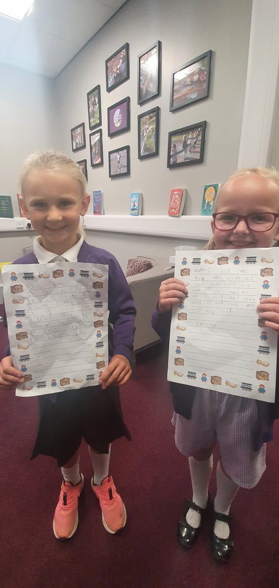 Galley_Hill's tweet photo. Might be the end of term, but we love writing 😍 As we are in our new classes this week, we thought we would show how amazing we all are @sue_cove @GalleyH_English @Talk4Writing @PieCorbett #eyfs #y1 #y2 https://t.co/F4Nw1abk8m
