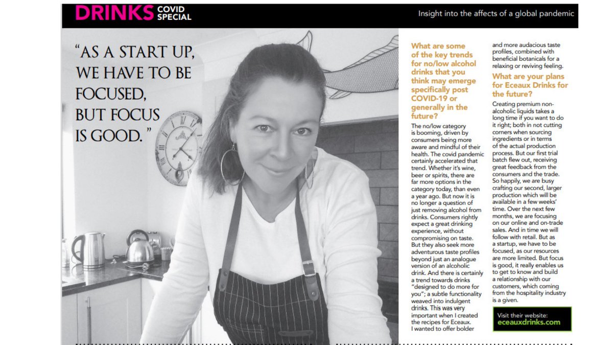 Women In the Food Industry (@women_food_wifi) on Twitter photo Have you seen the drinks special in our latest magazine? We spoke to three of our members in drinks & beverages: Goosnargh Gin, non alcoholic spirits @EceauxDrinks -pictured here- & cordials <a href="/carisips/">Carisips Drinks</a> about the experience of working during COVID Download👇 womeninthefoodindustry.com/magazine/summe… Have you seen the drinks special in our latest magazine? We spoke to three of our members in drinks & beverages: Goosnargh Gin, non alcoholic spirits @EceauxDrinks -pictured here- & cordials <a href="/carisips/">Carisips Drinks</a> about the experience of working during COVID Download👇 womeninthefoodindustry.com/magazine/summe…