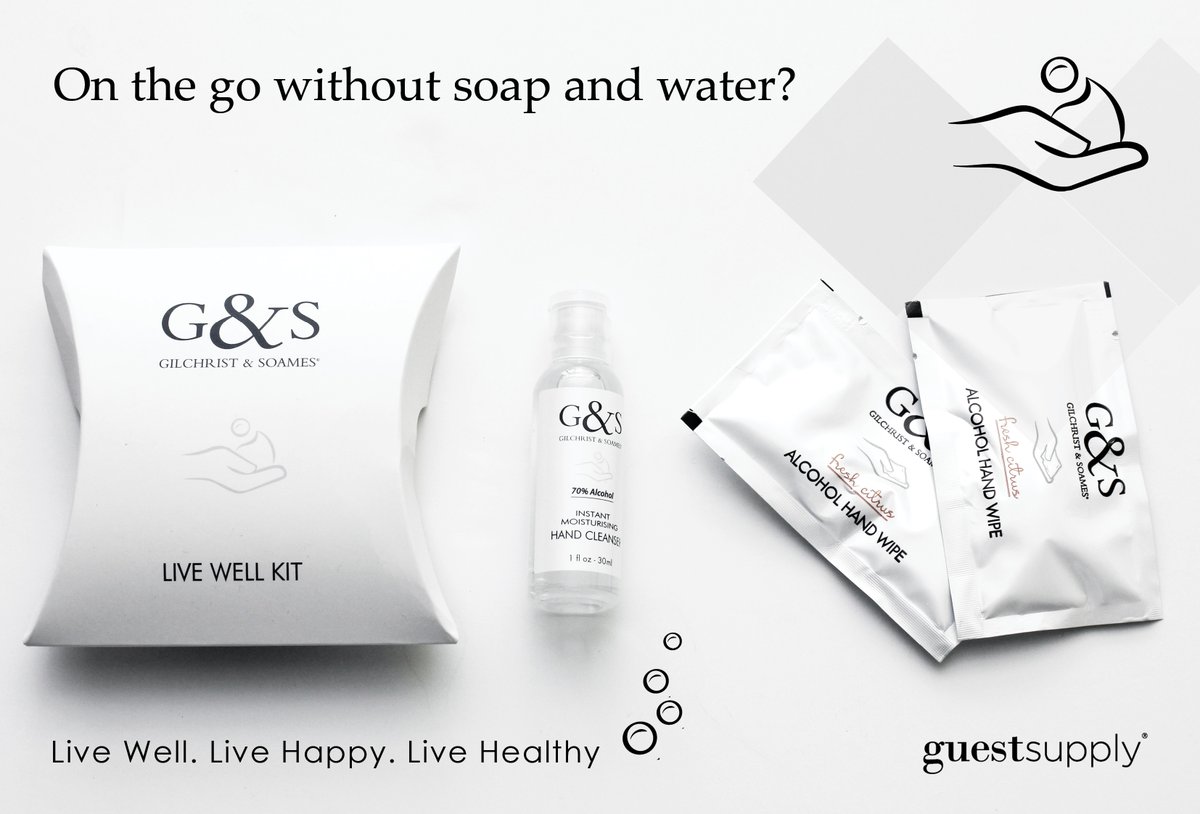 Guest Supply (@syscoguestemea) on Twitter photo The G&S Live Well Kit includes a 30ml Hand Cleanser and two Alcohol Hand Wipes to kill germs and refresh your hands when they need it most.
Shop online: simplysupplies.co.uk/healthcare.html
Or get in touch to order by the case:
01733 384 100
sales@guestsupply.co.uk
#wednesdaywellness The G&S Live Well Kit includes a 30ml Hand Cleanser and two Alcohol Hand Wipes to kill germs and refresh your hands when they need it most.
Shop online: simplysupplies.co.uk/healthcare.html
Or get in touch to order by the case:
01733 384 100
sales@guestsupply.co.uk
#wednesdaywellness