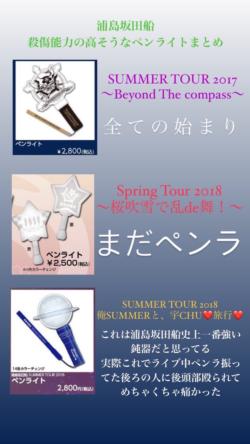 浦島坂田船 LIVE＆GOODS特設サイト