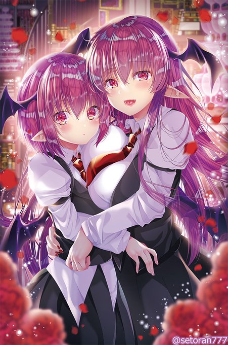 はぐはぐギュッなダブル小悪魔🦇こあここあ♥ 