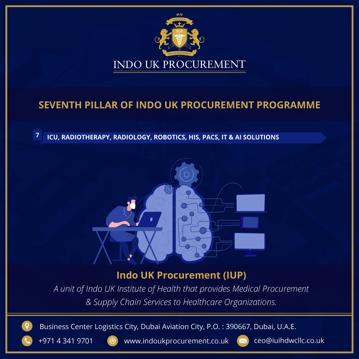 Indo_UK_Health's tweet photo. IUIH GLOBAL HEALTHCARE SERVICE PROVIDER PILLARS.
#IUIH #NHS #India
#uae #business #investment #hospital #medical #dubai #procurement #medicalsupply #supplychain
@ASG @ajayrajangupta @UKTI @UKTradeMinister
@UKinIndia @narendramodi @AyushmanNHA
@MoHFW_INDIA @investindia https://t.co/f7ljQQPOPT