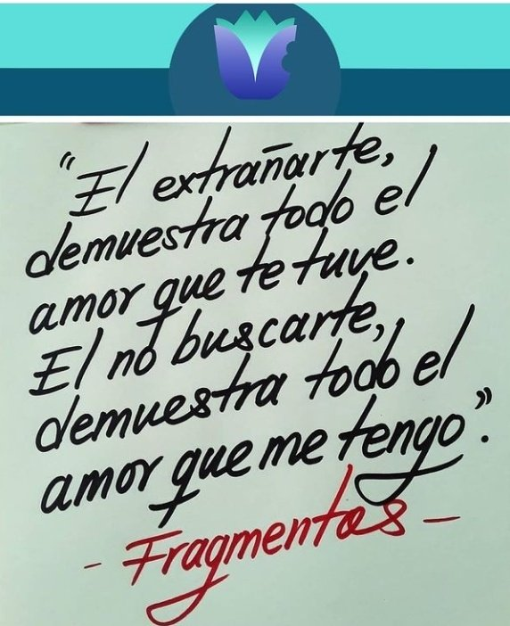 Amarte a ti mismo primero que a nadie, nadie puede dar lo que no tiene y si me amo puedo dar amor.