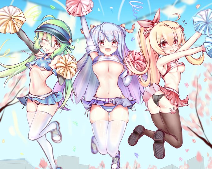 チアCクラスでがんばれ♡がんばれ♡(自分含めみんな頑張れの意を込めて) 