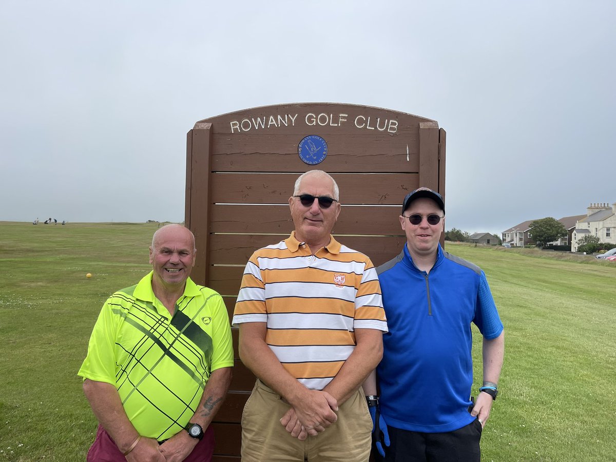 Lads on a golf tour yesterday. Dukes of Hazard style. <a href="/Golf_Mates_/">GOLF MATES</a>