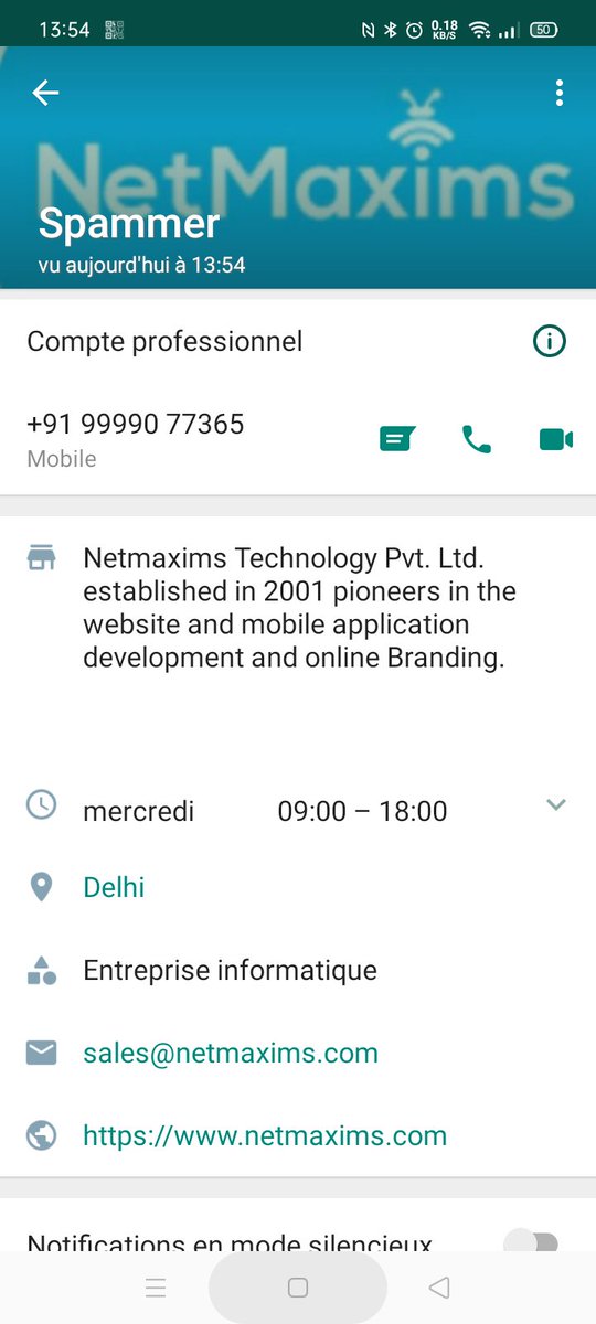 jeanguillon's tweet image. And here we go for the Indian #spammer of the day #netmaxims