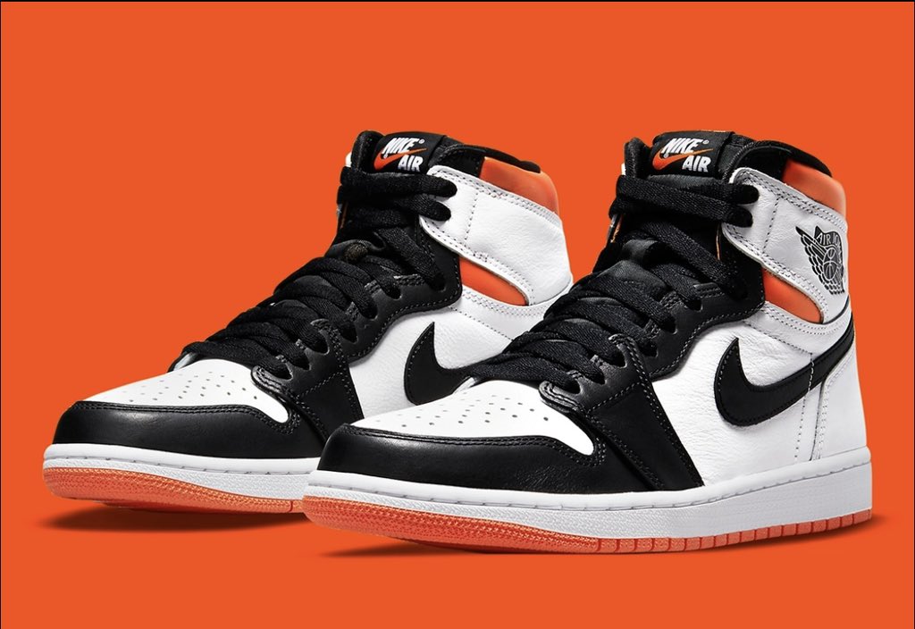 Graffitisneaks's tweet photo. Air Jordan 1 Retro High OG “Electro Orange https://t.co/HdPrMDjS6Y