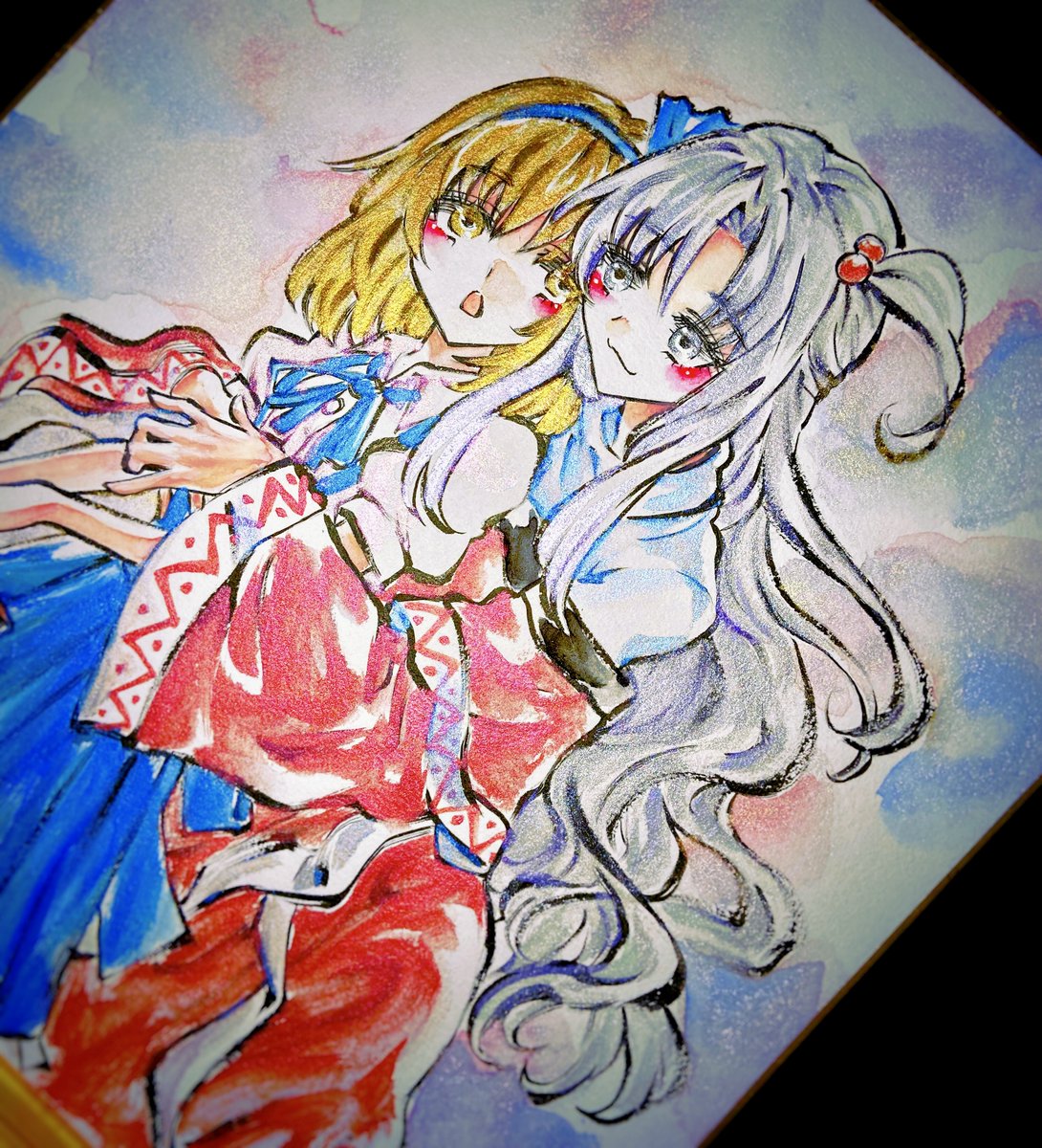東方 Boothに東方アナログ作品を出品しました 1 3 神綺 アリス Http カバヂのイラスト 東方 Boothに東方アナログ作品を出品しました 1 3 神綺 アリス Http カバヂのイラスト