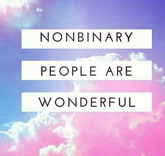 queerprism256's tweet photo. Today as we celebrate the  International Non Binary day 😍😍😘!! Let's not make any assumptions about someone’s gender identity, be polite enough to ask what gender and  pronouns someone is comfortable with   and stick to that..#NonBinaryAwarenessWeek #NonBinaryDay #nonbinary https://t.co/3JE0JCTSMy