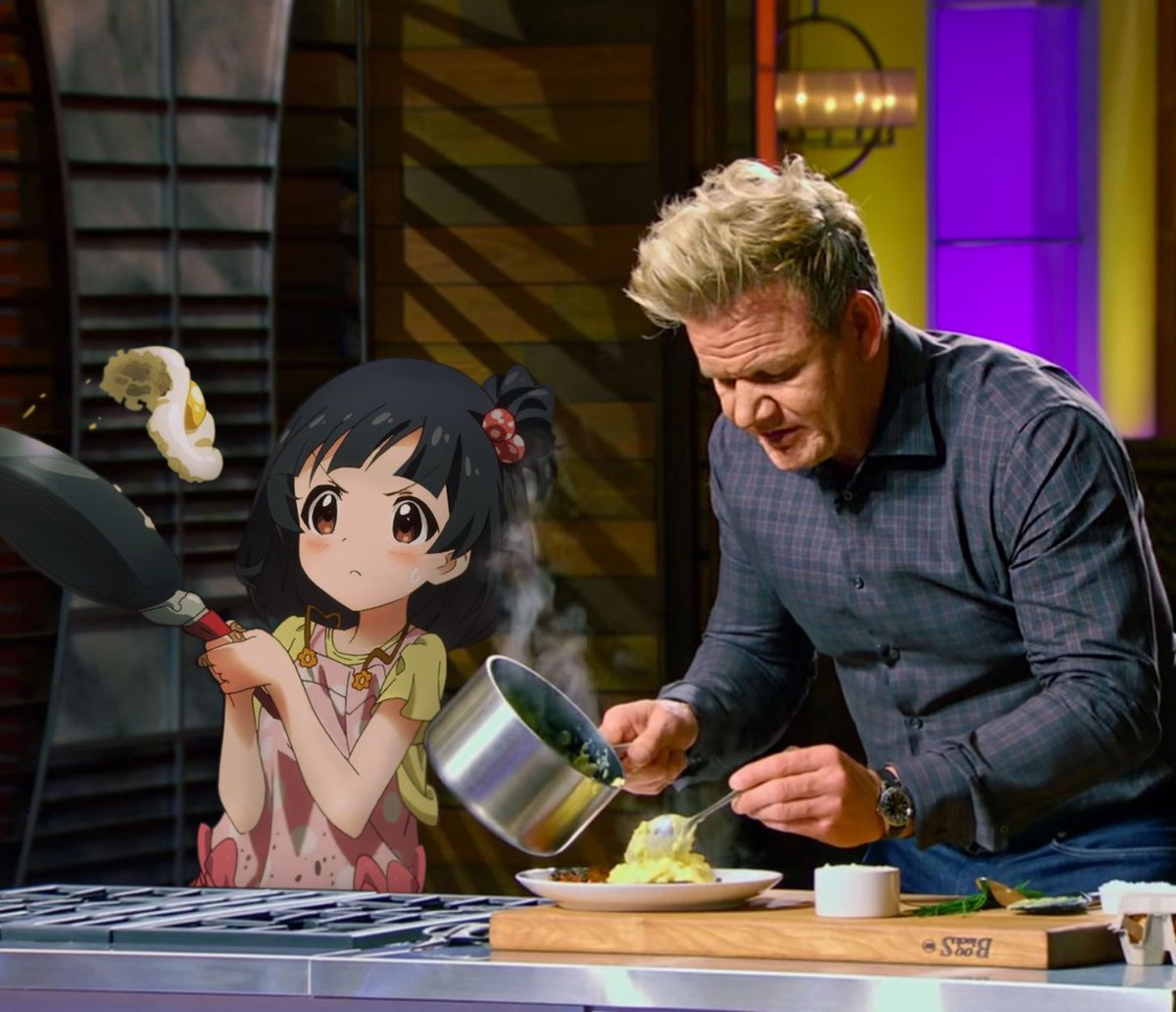 RT @WaifuAlert: Gordon Ramsay cooking with anime girls https://t.co/JhRftX0eJ5