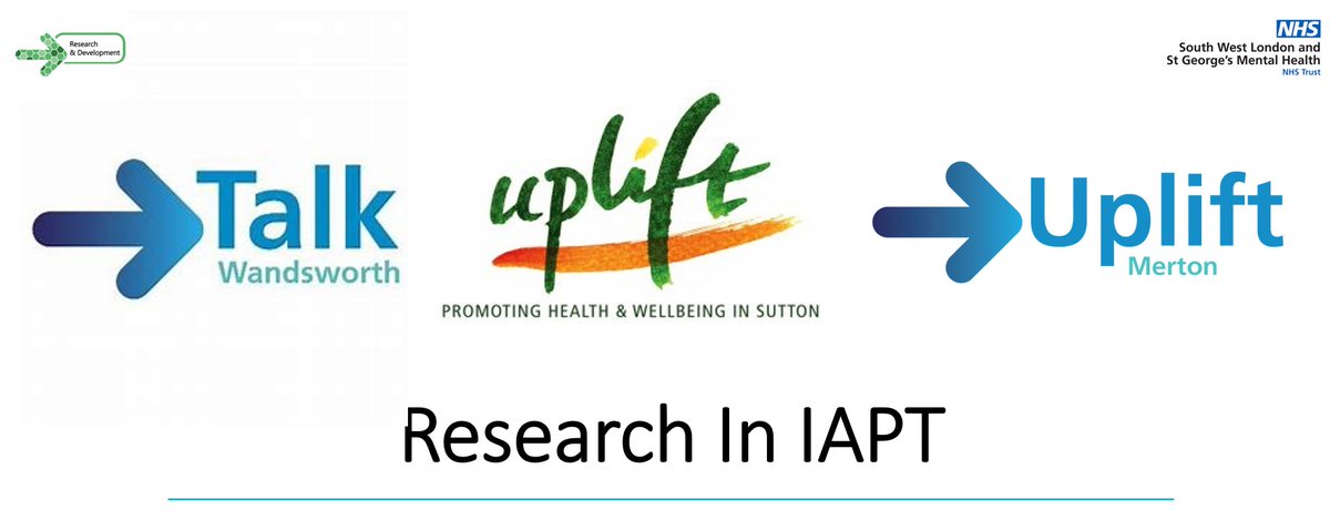Calling all practitioners in IAPT services @MertonUplift, @SuttonUplift & @talkwandsworth with research interest. 📢
If you are interested in research and would like to get some research experience, please call or email us👇 
ResearchDevelopment@swlstg.nhs.uk 
0203 513 3631