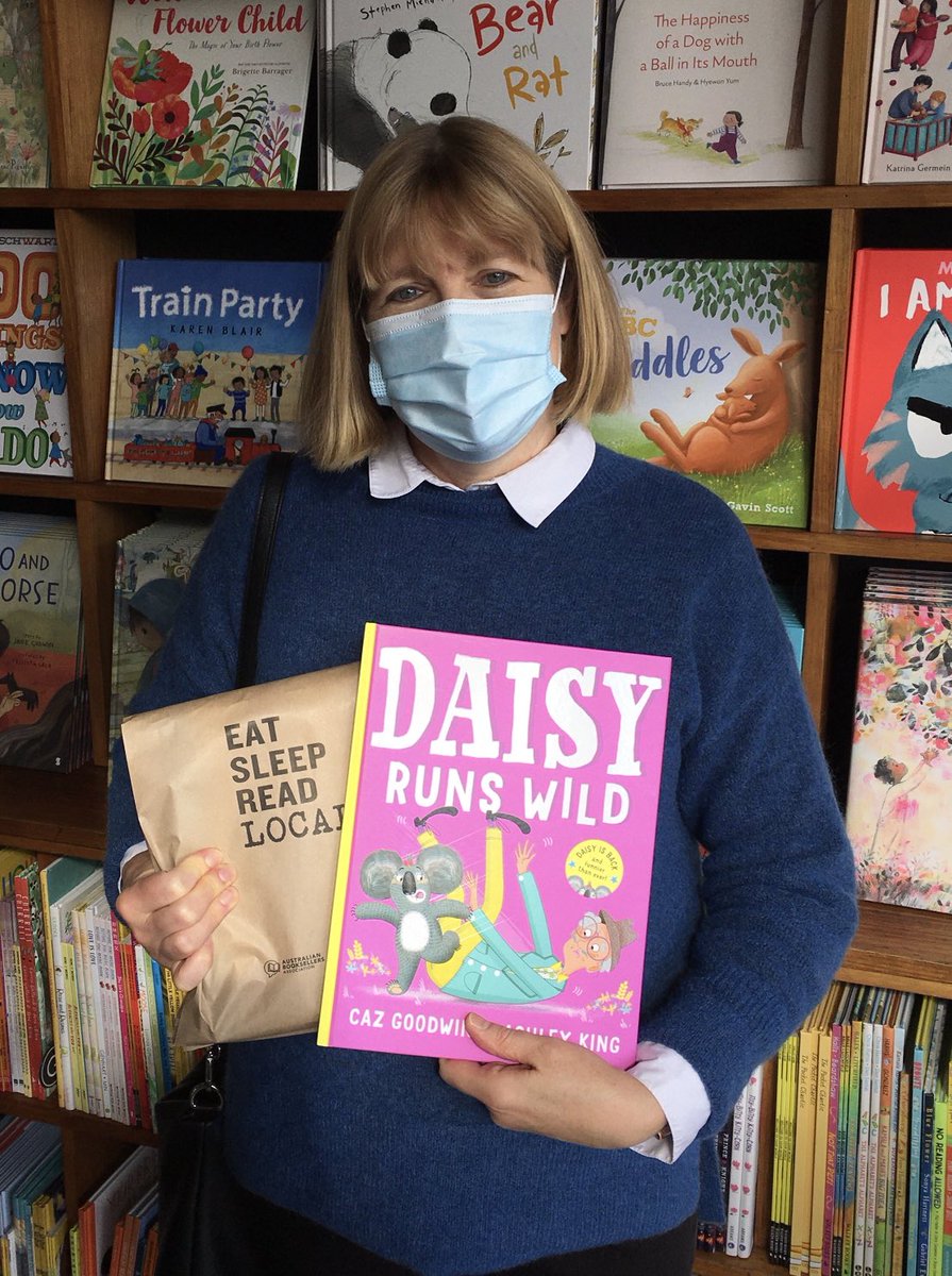 So lovely to visit ⁦<a href="/Little_Bookroom/">The Little Bookroom</a>⁩ &amp; see the new store + amazing booksellers ⁦<a href="/leesa_lambert/">Leesa Lambert</a>⁩ &amp; ⁦<a href="/littleelfman/">Jack Fernandez</a>⁩ Eat Sleep Read Local. #independentbookshops #kidsbooks ⁦<a href="/HardieGrantCP/">Hardie Grant Children's Publishing</a>⁩