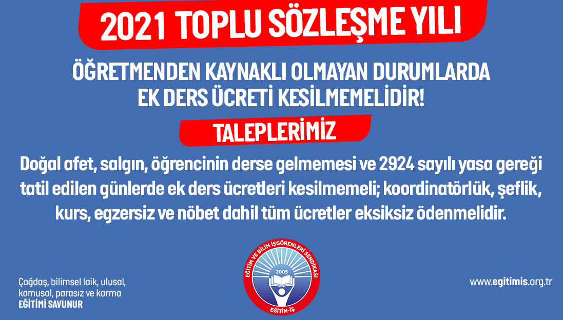 egitimis's tweet photo. #9

#TopluSözleşmedeTalebimiz
#2021toplusözleşmeyılı
#egitimis

Detaylar: https://t.co/5BuqWiYegH https://t.co/ZTLQzElGW6