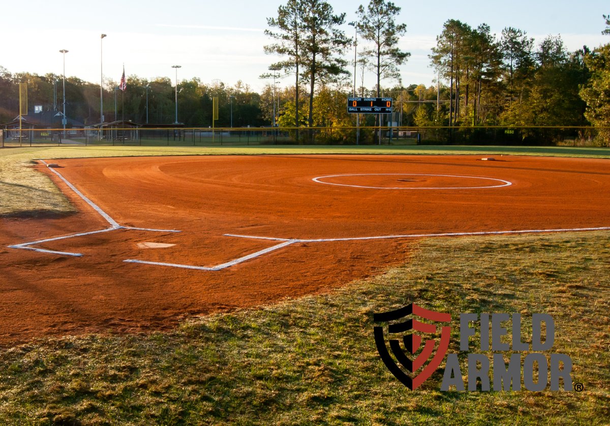 Aeroform_Ath's tweet image. You could spend so much time maintaining an even consistent surface. But not with Field Armor. Our ground maintenance panels reduce the need for maintenance significantly and offer a playing surface your teams can rely on. #fieldarmor #baseballfields #soflballfields