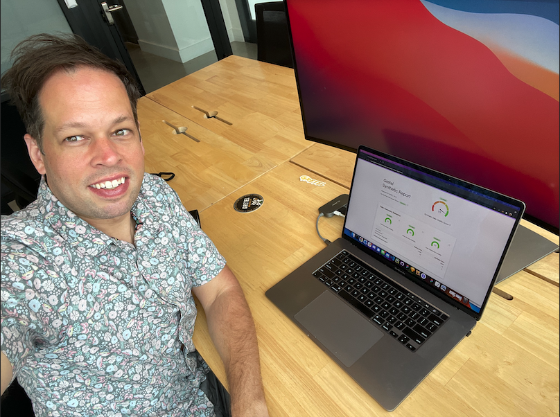AlexWatson405's tweet photo. Super excited for the Beta2 launch today. Here's my synthetic quality score https://t.co/dgDpRyLxwY #savedatasavetheworld @gretel_ai https://t.co/G6woos18yM