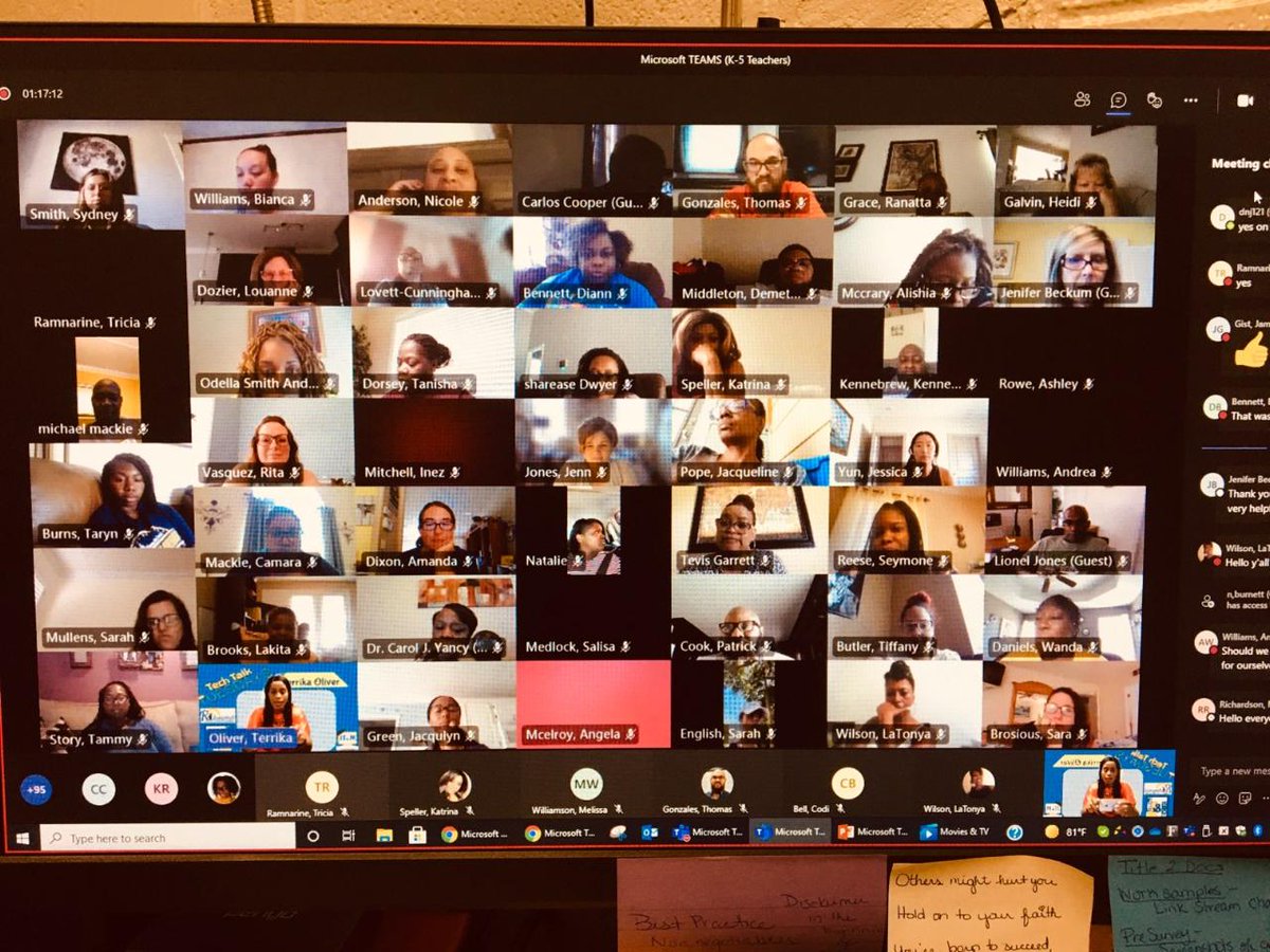 Math_makes_diff's tweet photo. So excited to see and share Microsoft Teams with our new 6-12 educators. @RCSS_TeachLearn #new2RCSS #ready2teachRCSS #Microsoft #MicrosoftTeams https://t.co/FeNy5sIPoz