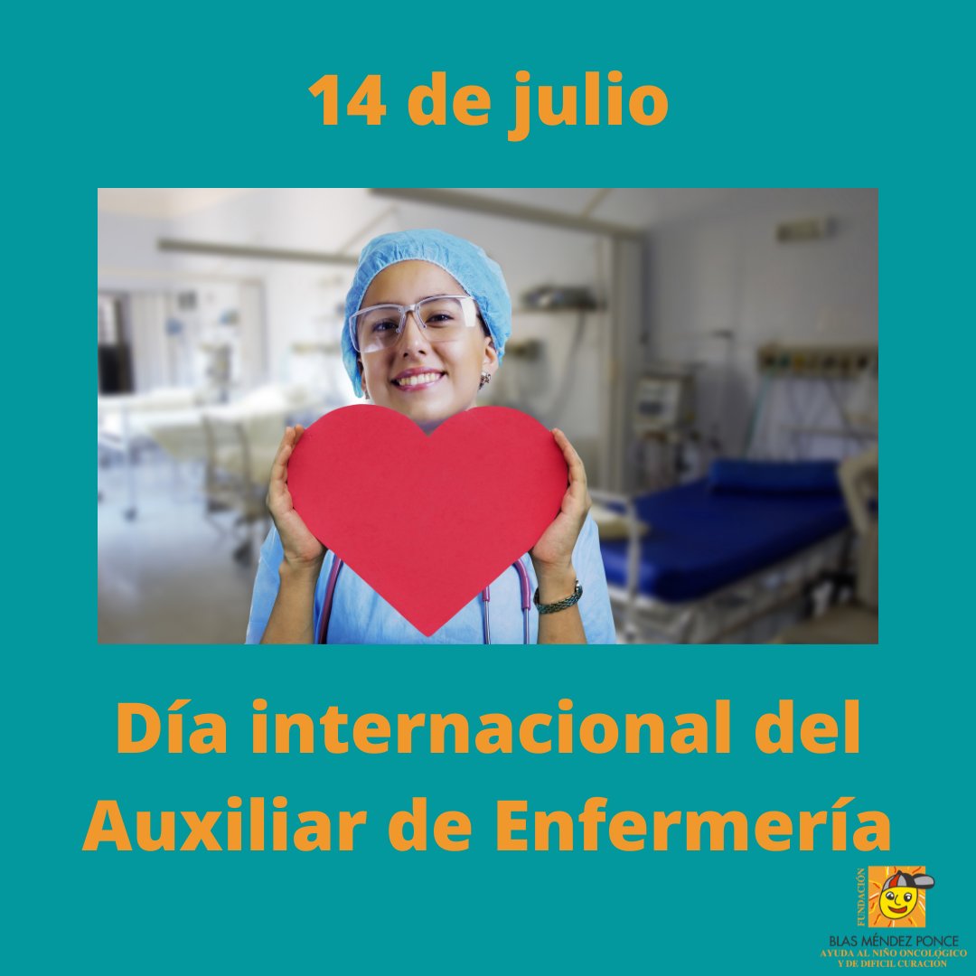 Hoy es 14 de julio, Día Internacional del Auxiliar de Enfermería, una profesión esencial, que en muchas ocasiones es poco reconocida pero que todo sería más difícil sin no estuvieran. Gracias por cuidarnos, por el cariño y la compañía y por toda la labor que hacéis