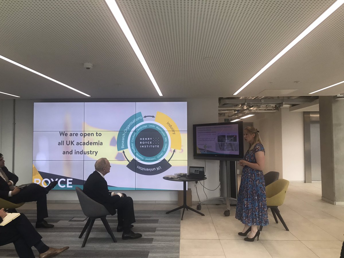 Henry Royce Institute (@royceinstitute) on Twitter photo Prof Sarah Cartmell <a href="/UoMMaterials/">UoM Materials</a> showcases Royce’s research into biomedical #materials , successful spin-outs, and strong international links to our guests from @tradegovuk <a href="/GerryGrimstone/">Lord Gerry Grimstone</a> Prof Sarah Cartmell <a href="/UoMMaterials/">UoM Materials</a> showcases Royce’s research into biomedical #materials , successful spin-outs, and strong international links to our guests from @tradegovuk <a href="/GerryGrimstone/">Lord Gerry Grimstone</a>